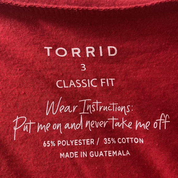 🧡 Women’s Torrid v-neck long sleeve t-shirt - Picture 5 of 7